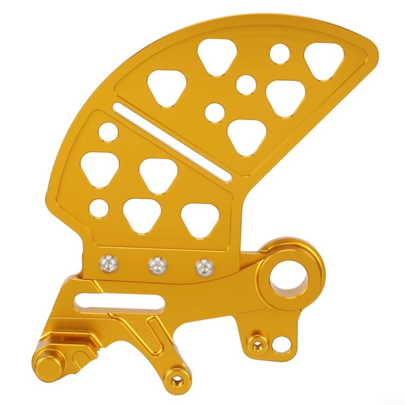 Für Surron für UltraBee kompatibler Bremsscheibenschutz hinten, CNC 6061 Aluminiumlegierung (Golden) von EasyByMall