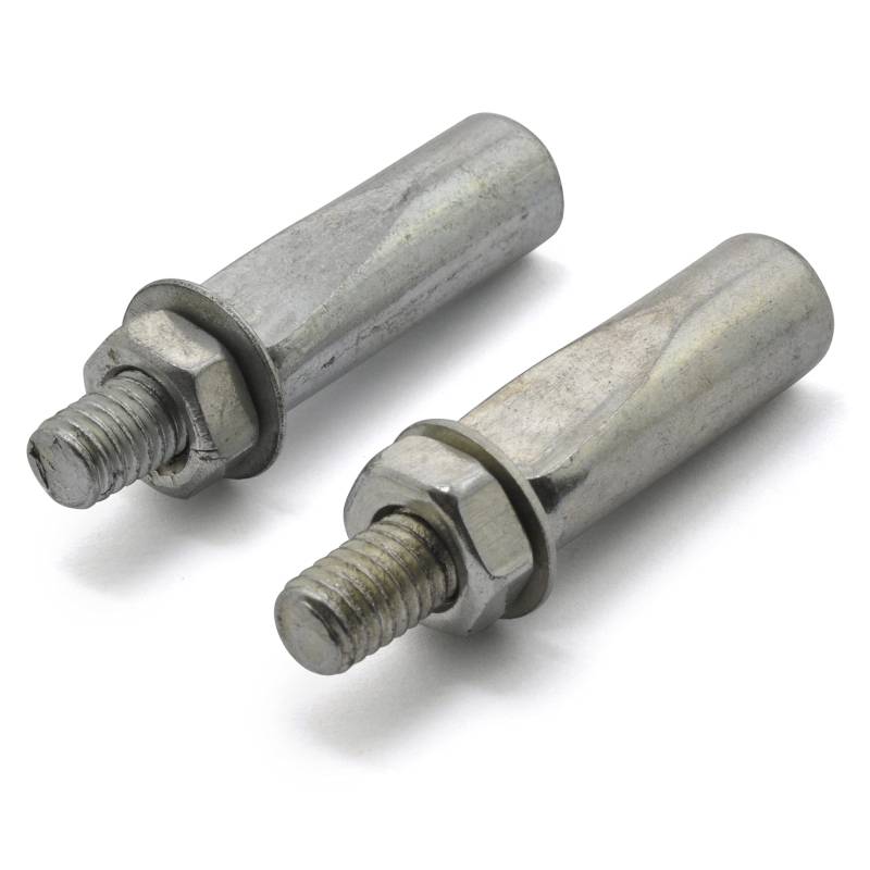 Easyboost 2X Kurbelkeil Ø9,3 x 40mm Tretkurbel Pedal Pedalarm für Oldtimer-Fahrrad Mofa Moped Tretlager Stahl Verzinkt von Easyboost