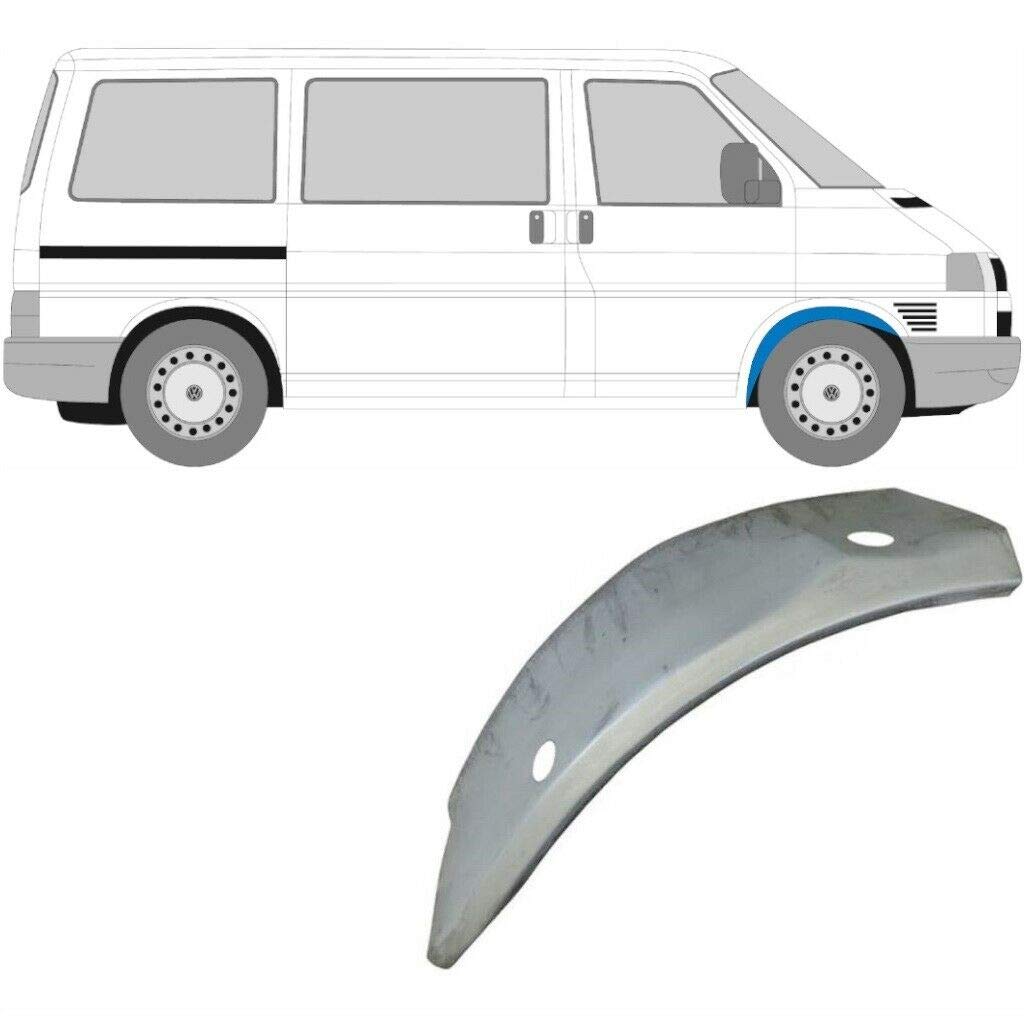 Frontflügel-Reparaturblech passend für Volkswagen Transporter T4 / 1990 2003 / alle Modelle / unlackierter Stahl / rechte Seite (Fahrerseite / abseits / O/S) / Beseitigen Sie Rost in Ihrem Auto. von Easyparts