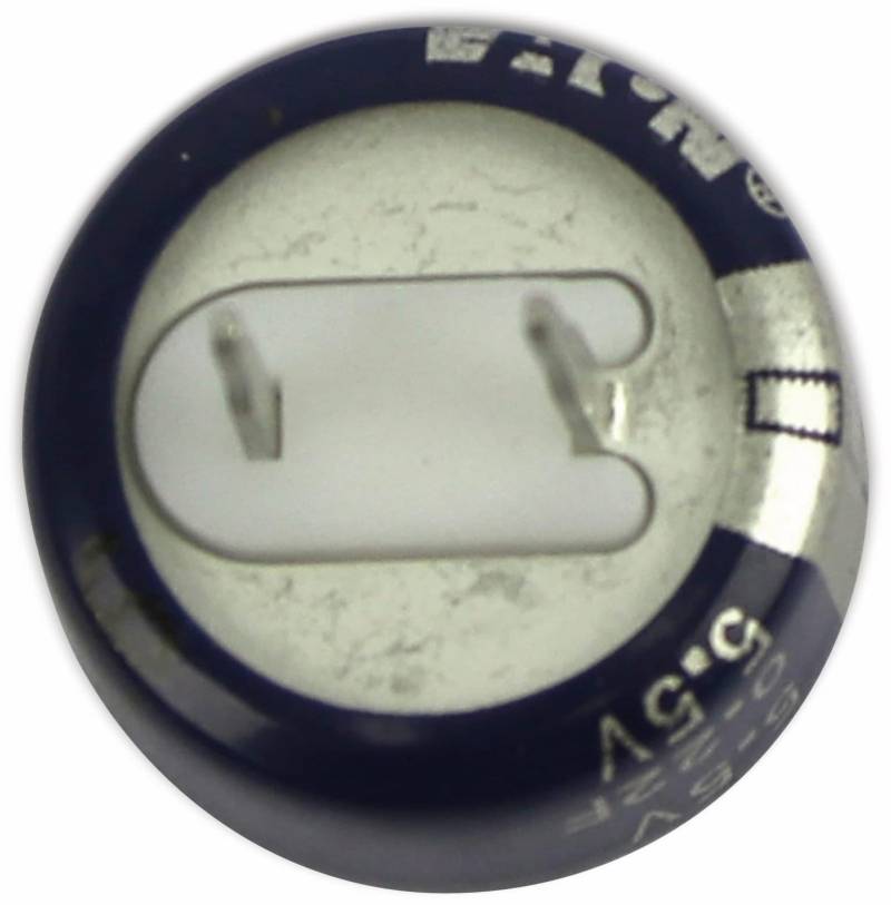 EATON Gold Cap-Elko 0,22F, 5,5V, axial, 13,5x6,5 mm, KR-5R5C224-R von Eaton