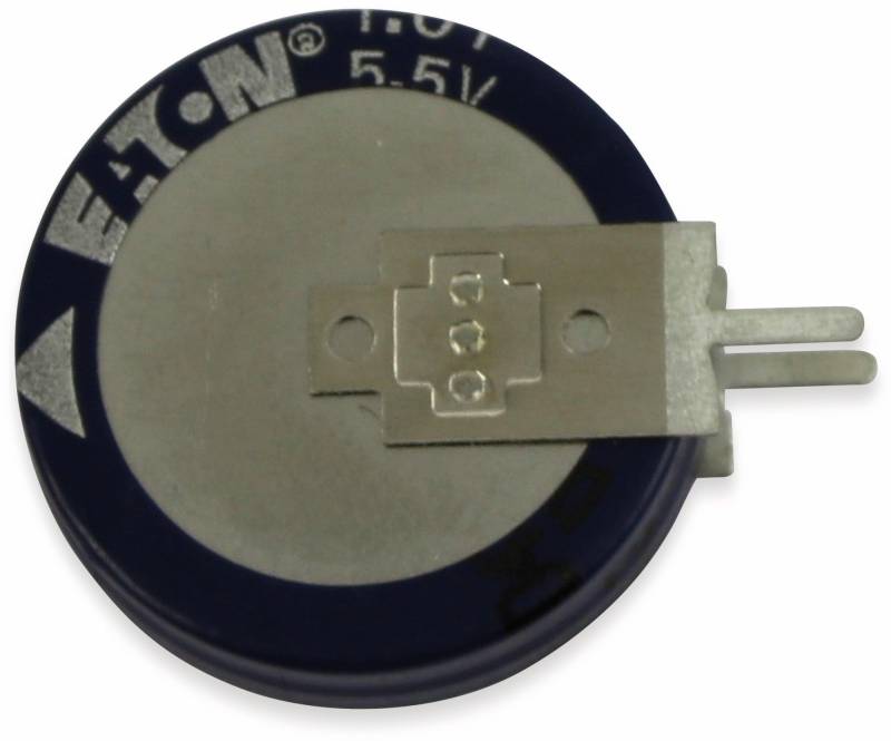 EATON Gold Cap-Elko 1F, 5,5V, radial, KR-5R5V105-R von Eaton