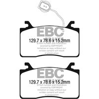 Bremsbelagsatz EBC BRAKES Yellow Stuff DP42325R, Vorne von Ebc Brakes