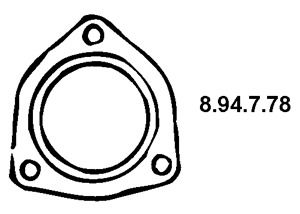 Dichtung, Abgasrohr Eberspächer 8.94.7.78 von Eberspächer