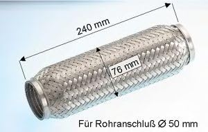 Eberspächer 99.004.79 Flexrohr, Abgasanlage von Eberspächer