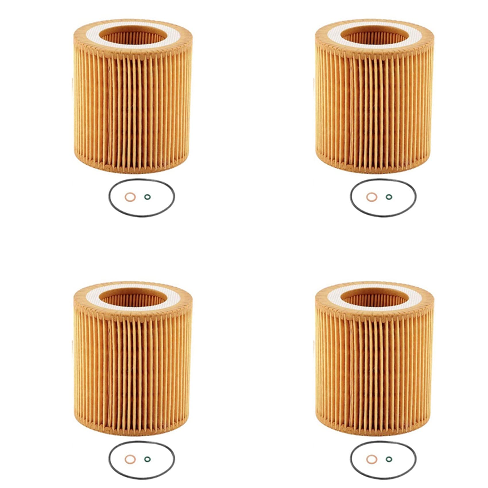 Echwave 4X 11-42-7-953-129 Motor öl Filter für F22 F23 F30 F34 228I 320I 328I 428I 428I 528I X1 X3 Z4 11427953129 von Echwave