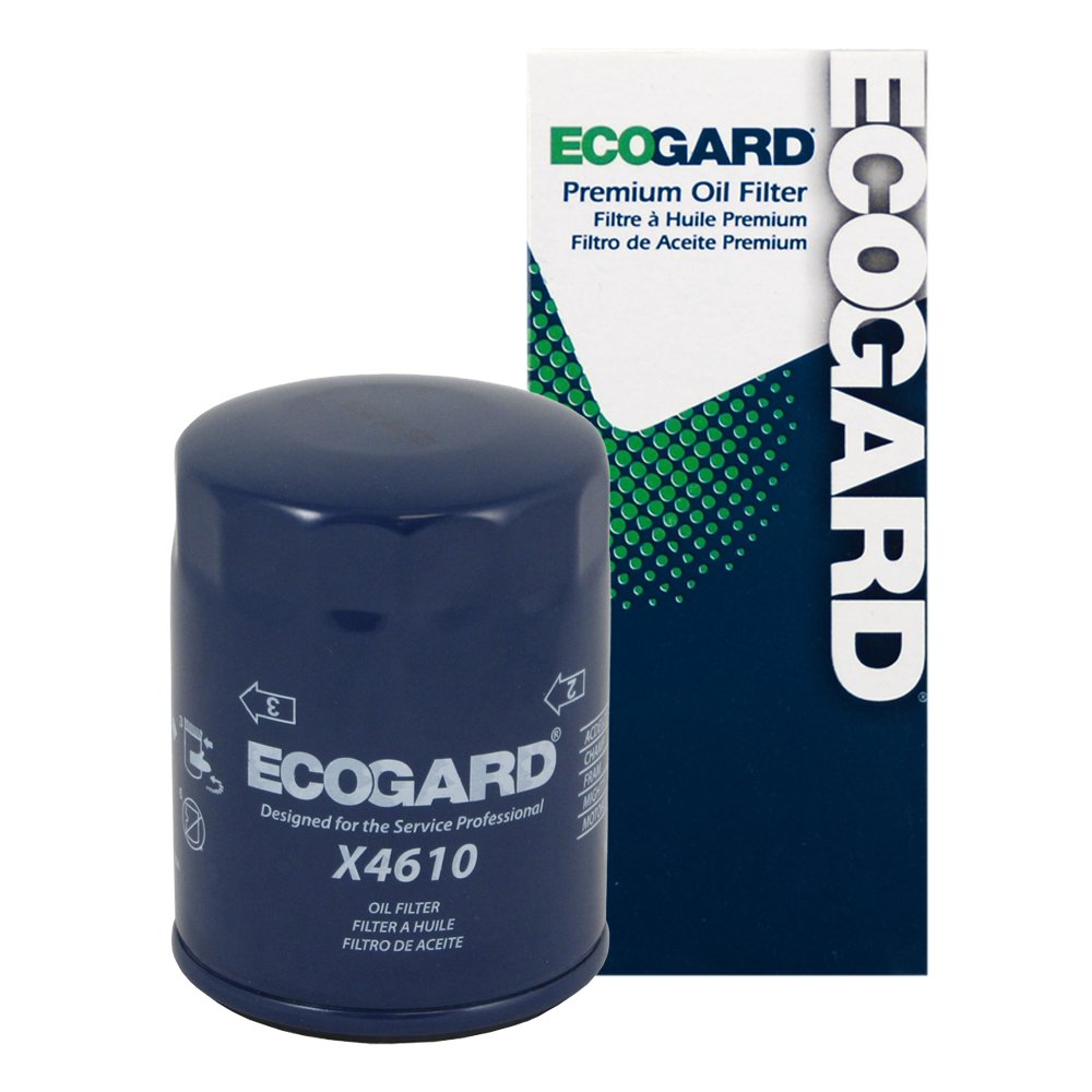 ECOGARD X4610 Premium Spin-On Motor-Ölfilter für konventionelles Öl passend für Acura MDX 3.5L 2003-2020, RDX 3.5L 2013-2018, TSX 2.4L 2004-2014, MDX 3.7L 2007-2013, TL 20004-2L 2008 TL 3.5L 2007-2014 von EcoGard