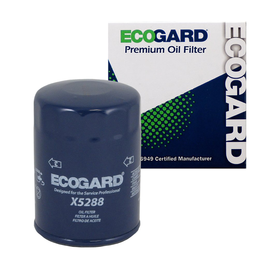 ECOGARD X5288 Premium Spin-On Motor-Ölfilter für konventionelles Öl passend für Isuzu Ascender 4.2L 2003-2008, i-350 3.5L 2006, i-370 3.7L 2007 | Jeep CJ7 4.2L 1982-1986, Scrambler 4.2L 1986, Scrambler 4.2L 1986, 82-199 85 von EcoGard