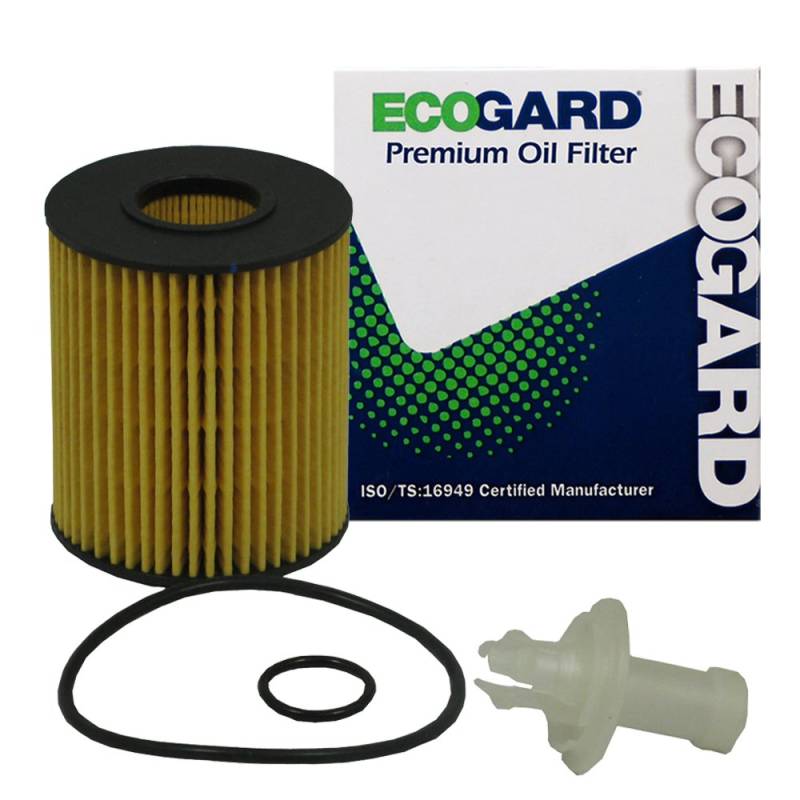 ECOGARD X5609 Premium Kartusche Motorölfilter für konventionelles Öl passend für Toyota 4Runner 4.0L 2010-2022, FJ Cruiser 4.0L 2010-2014, Tundra 4.0L 2011-2014 | Lexus IS250 2.5L 2006-2015 von EcoGard