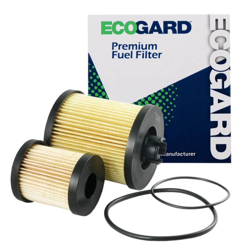 ECOGARD XF55590 Premium Diesel-Kraftstofffilter (2 Stück) für Ford F-250 Super Duty 6.0L Diesel 2003–2007, F-350 Super Duty 6.0L Diesel 2003–2007, Excursion 6.0L Diesel 2003–2005 von EcoGard