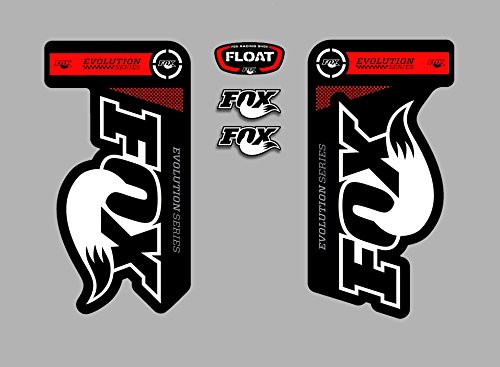 Ecoshirt B1-VVK7-ILJB Aufkleber Gabel Fox Float Evolution Fdp02 Stickers Aufkleber Decals Autocollants Adesivi, Rot von Ecoshirt