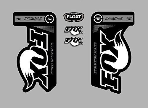 Ecoshirt IX-HWUF-3CGO Aufkleber Gabel Fox Float Evolution Fdp02 Stickers Aufkleber Decals Autocollants Adesivi, grau von Ecoshirt