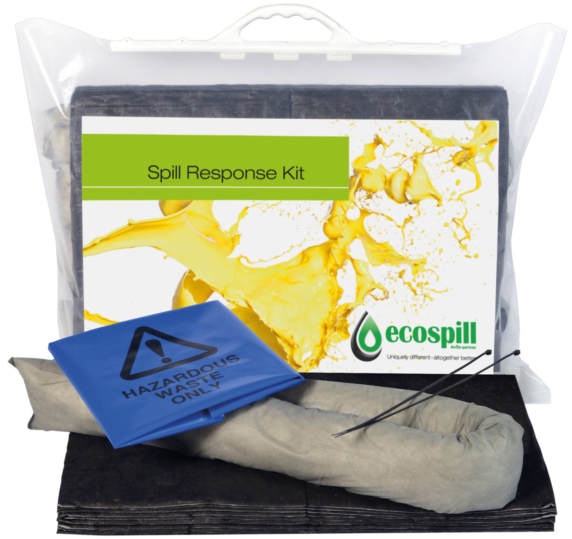 Ecospill MAISK30 Wartung Clip Top Spill-Kit, 30 Liter von Ecospill