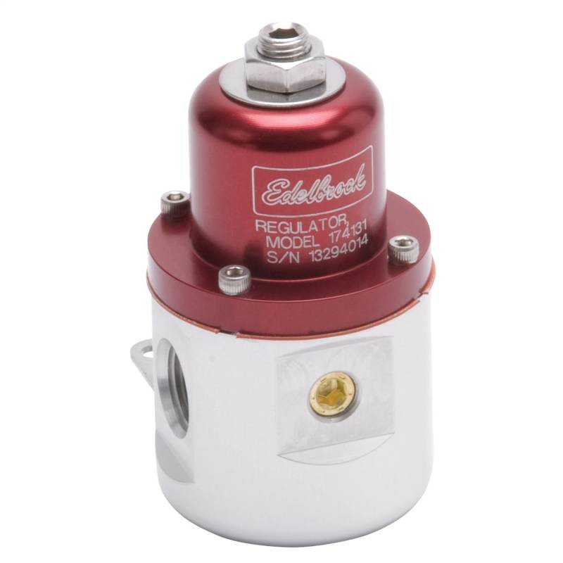 Edelbrock 174131 Kraftstoffdruckregler Bypass-Stil 160GPH rot von Edelbrock