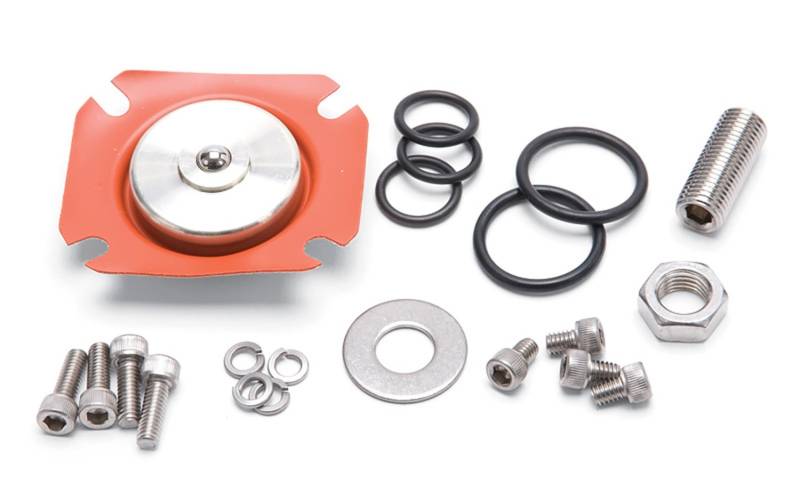 Edelbrock 178010 Kraftstoffdruckregler-Umbausatz, EFI-Membran und Hardware-Umbausatz für den Einsatz mit PN [1728/1729/174021/174022/174023/174041/71042/174043] Kraftstoffdruckregler-Umbau-Set von Edelbrock