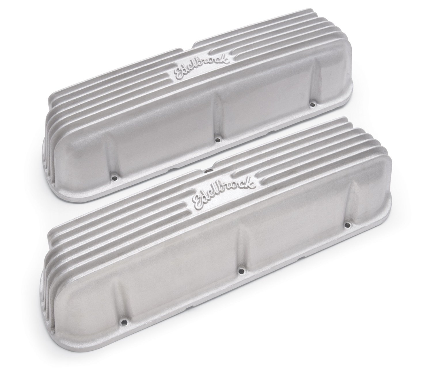 Edelbrock 41609 Valve Cover Kit Classic Finned SBF 62-95 von Edelbrock