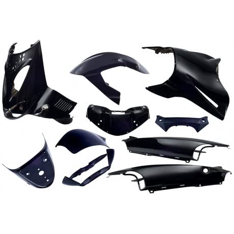 Verkleidungsset APRILIA SR'97-'04 50-125cc 11-teilig Schwarz von Edge