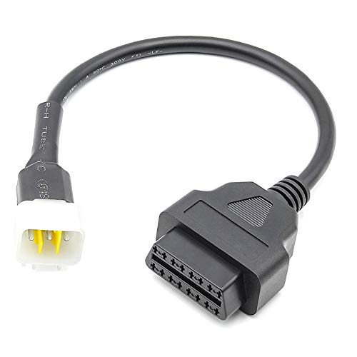 EdorRo 6 Pin EIN OBD 16 Pin Kabel Motorrad Fehler Erkennung Stecker für von EdorRo