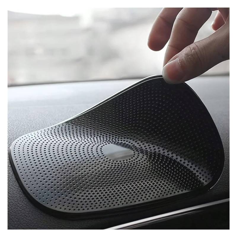 Auto Armaturenbrett Abdeckmatte 1Pcs Auto Nicht-Slip Matte Magische Anti-Slip Slide-Proof Pad Dashboard Klebrige Dash Klebstoff Handy Mobile Halter Schwarz Silikon von Eejghfwq