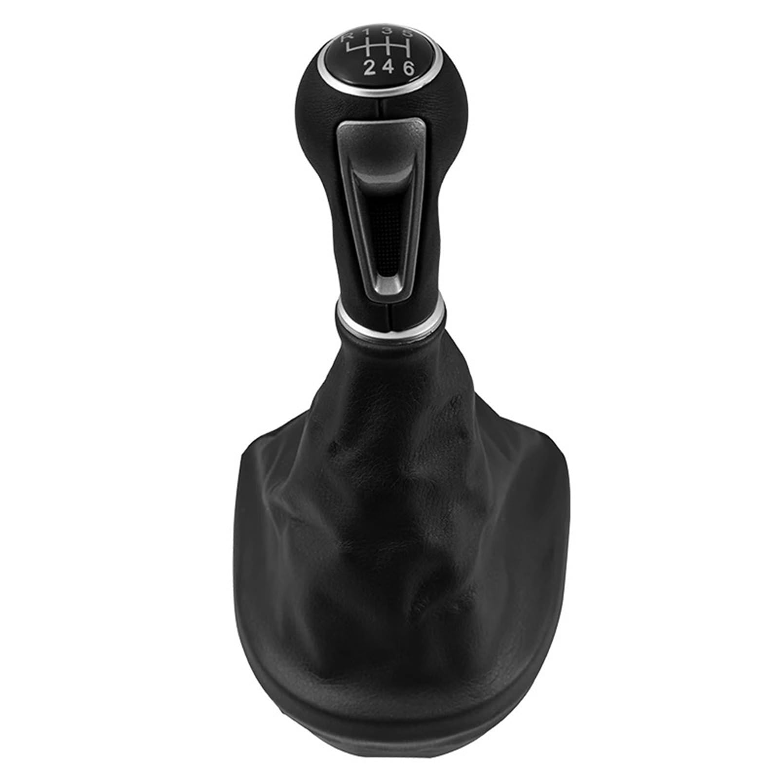 Auto Schaltknauf Kopf Für Seat Für Altea 2004-2012 Auto-Schaltknauf Handball Mit Hebelstock-Gamaschen-Boot-Abdeckungsfall Schalthebel Abdeckung(6 Speed Gear case) von Eejghfwq