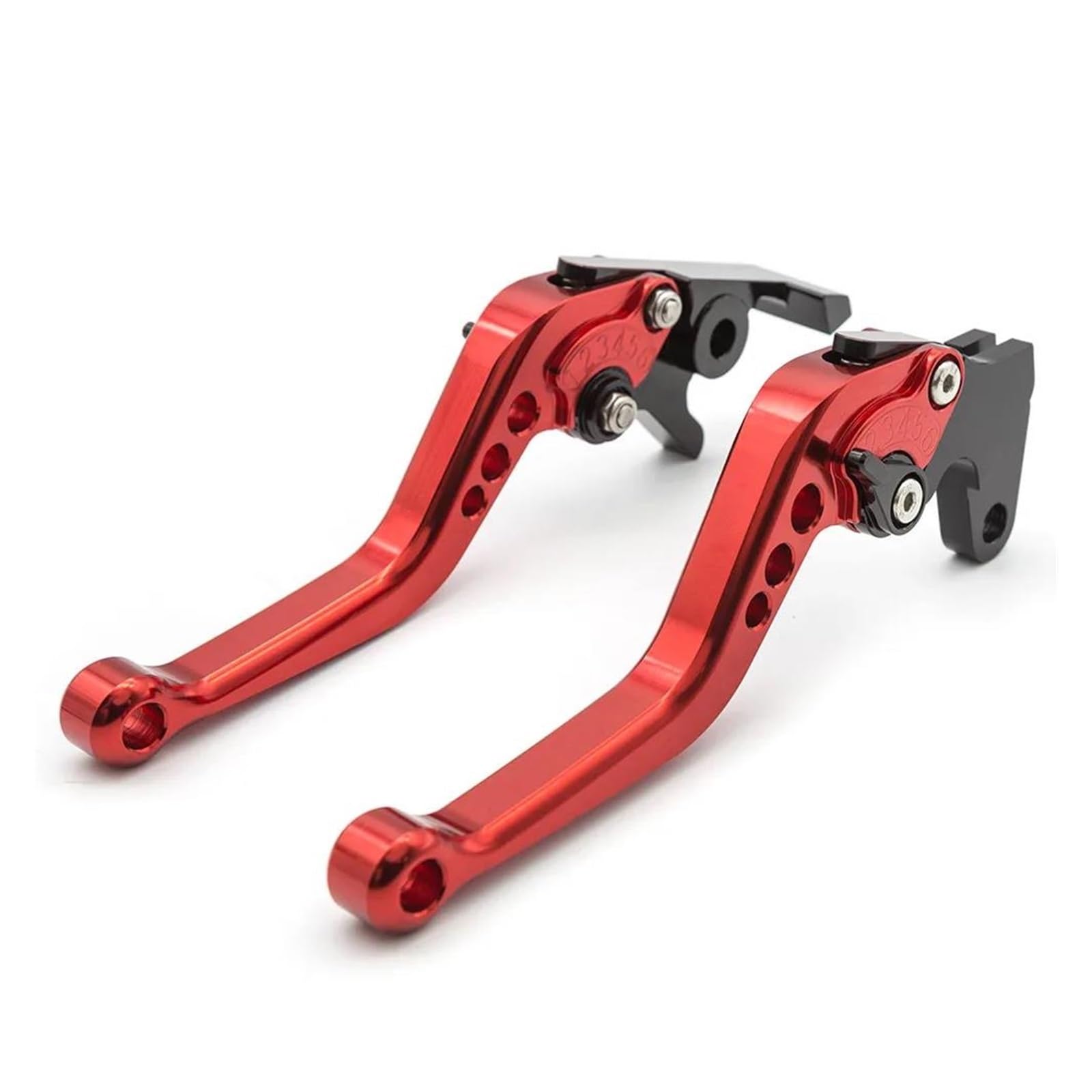 Brems Kupplungshebel Für MT09 Für MT07 FZ09 FZ07 Für Tracer 700 900 Für Tenere 700 Einstellbarer Motorradbremskupplungshebel Kupplung Bremshebel(Red 147mm) von Eejghfwq