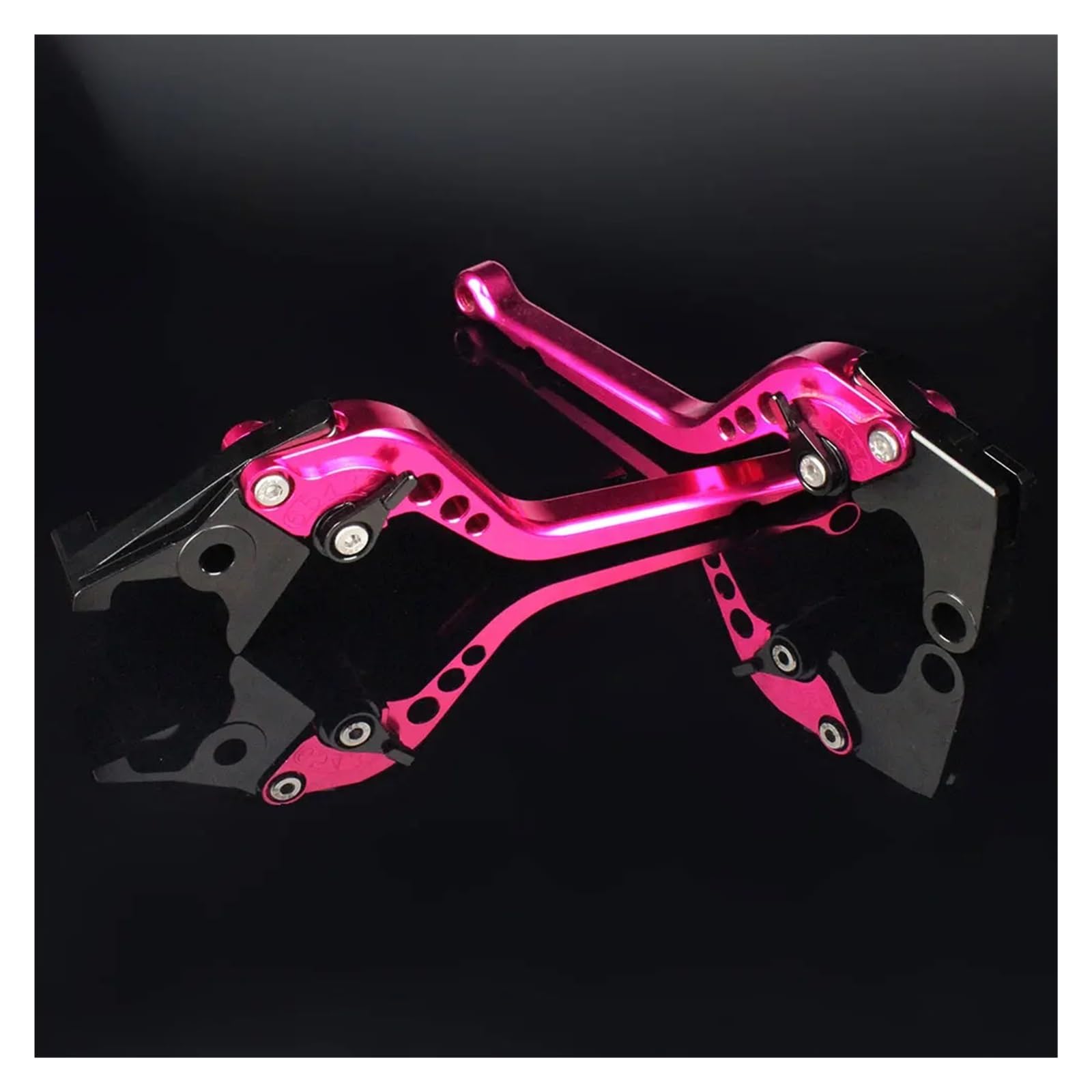 Brems Kupplungshebel Für Roy Für Enfei 535 650 GT535 GT650 Für Interceptor Für Continental INT-650 8 Farbe Einstellbare Motorrad Bremse Kupplung Hebel Kupplung Bremshebel(Pink 177mm) von Eejghfwq