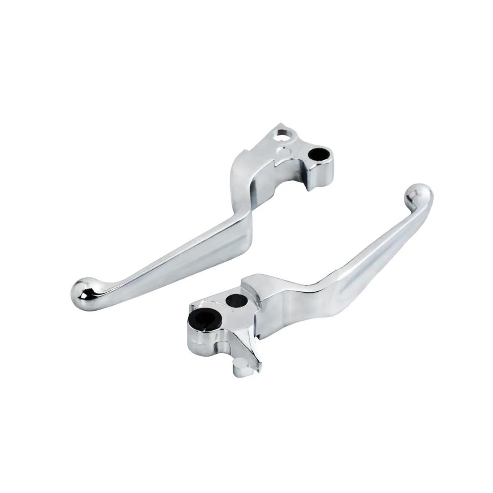 Brems Kupplungshebel Für Sportster XL 1200 883 Für Dyna Für Softail Für Touring Für Road Für King Für Glide 2xMotorcycle Chrom CNC Bremse Kupplung Hebel Set Aluminium Kupplung Bremshebel von Eejghfwq