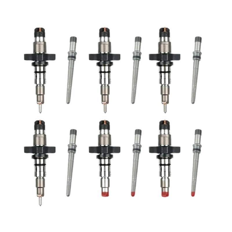 Fuel Injector Für Dodge Für Ram Für Cummins 5.9L 5.9 2004-2009 Ram Cummins 0445120208 Diesel Kraftstoffeinspritzdüse Passend Für Einspritzventil(6PCS) von Eejghfwq