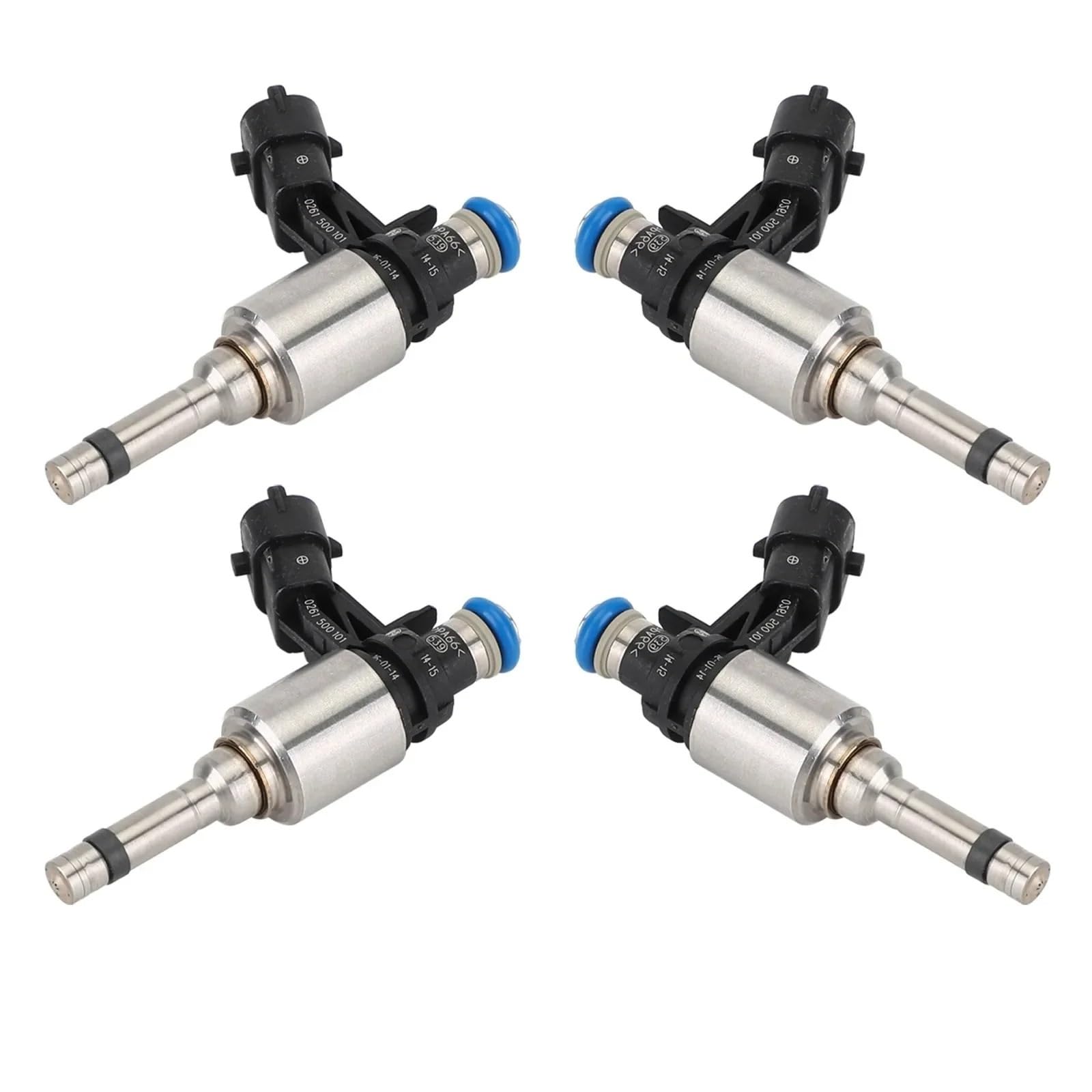 Fuel Injector Für Hyundai Für Accent Für Veloster 2012-2016 1,6 Kraftstoff Injektoren 35310-2B110 35310-2B130 0261500100 0261500101 62125 9041050014 ﻿ Einspritzventil(4 PCS) von Eejghfwq