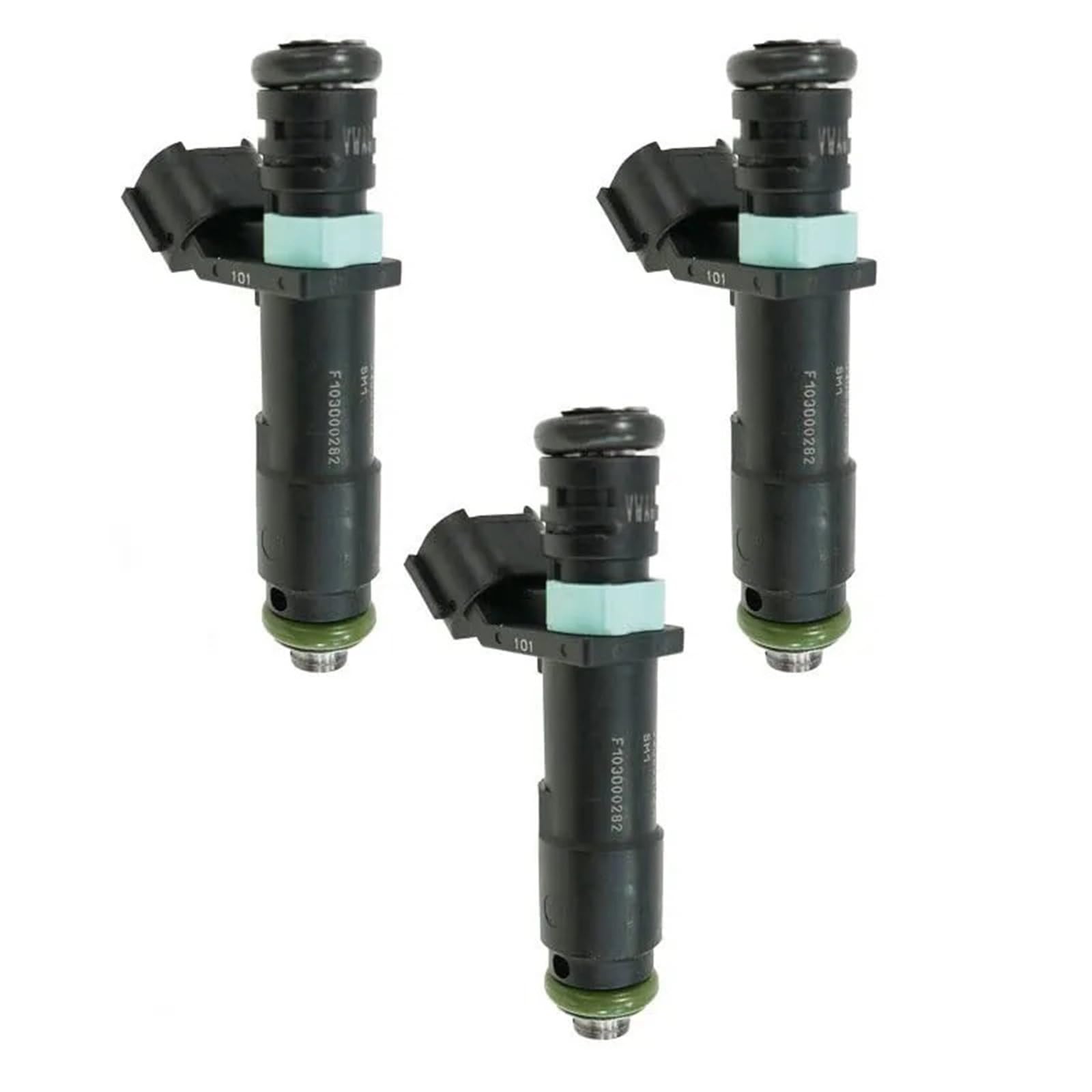 Fuel Injector Für Skoda Für Fabia 6Y2 1,2 Für AWY 2001-2007 Für Fabia 1,2 Für BBM 2006-2014 Kraftstoff Injektor Düse 03D906031G Einspritzventil(3 PCS) von Eejghfwq