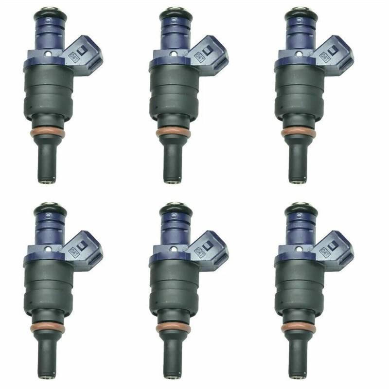 Fuel Injector Für X3 Für X5 Z3 Z4 330i 530i Kraftstoff Injektor Teile 6 Stücke 13537546244 13537546245 13641427240 13641439800 Auto Kraftstoff Injektor Düse Einspritzventil von Eejghfwq