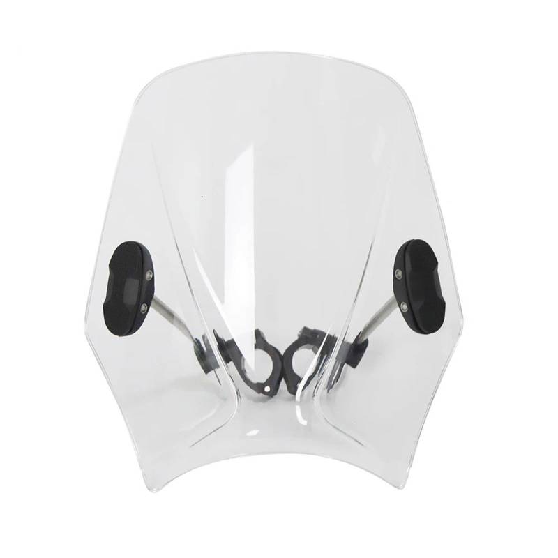 Für Rebel CMX 300 500 1100 Für CMX300 Für CMX500 CMX 1100 2017-2020 2021 Motorrad Windschutz Windschutz Universal Motorrad Windabweiser Windschild(Retro Transparent) von Eejghfwq