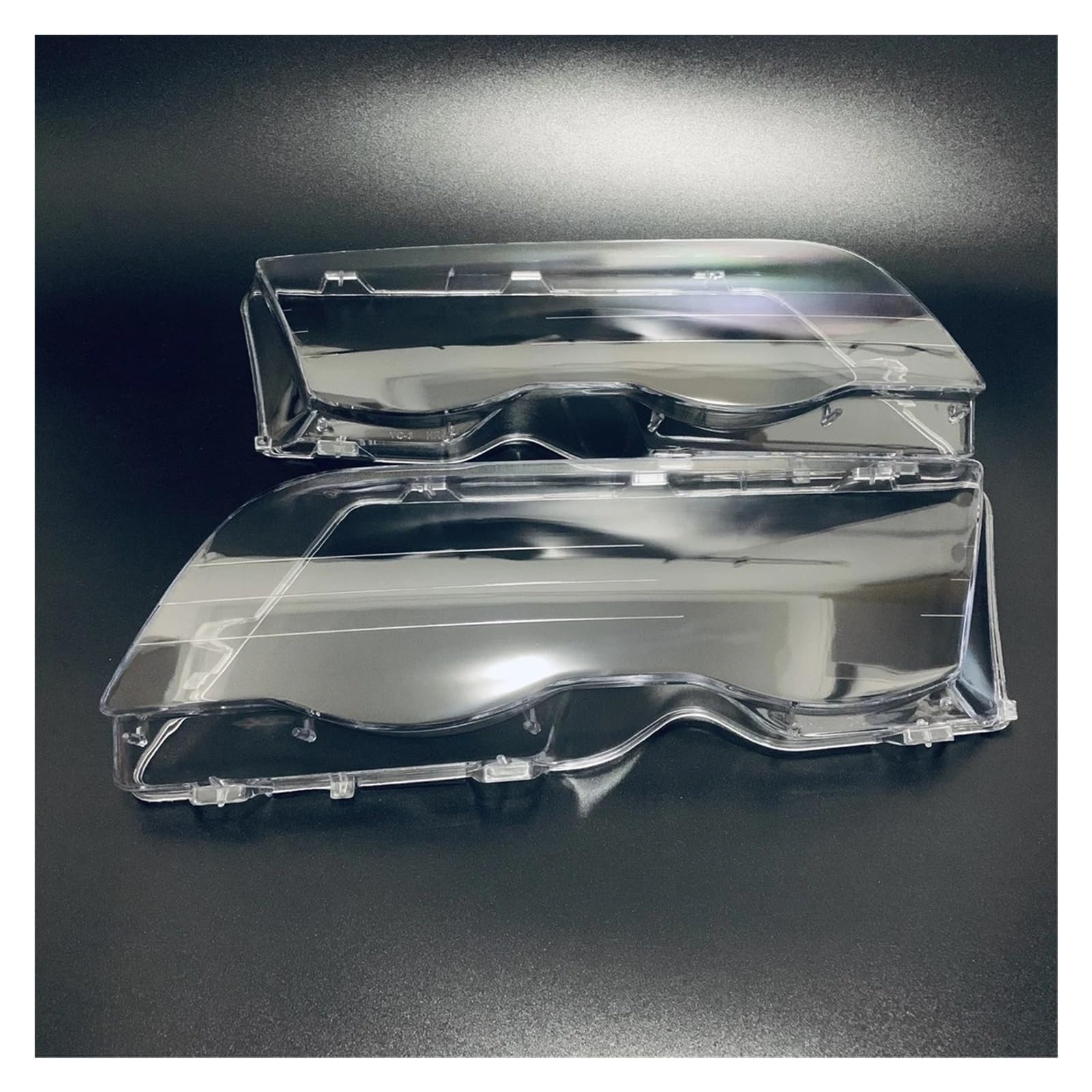 Scheinwerfergehäuse Auto Für E46 4 Tür 3-Serie 1998 1999 2000 2001 1 Paar Scheinwerfer Objektiv Abdeckung Klar Auto Lampe Shell Transparent Lampenschirm Scheinwerfer Abdeckung von Eejghfwq