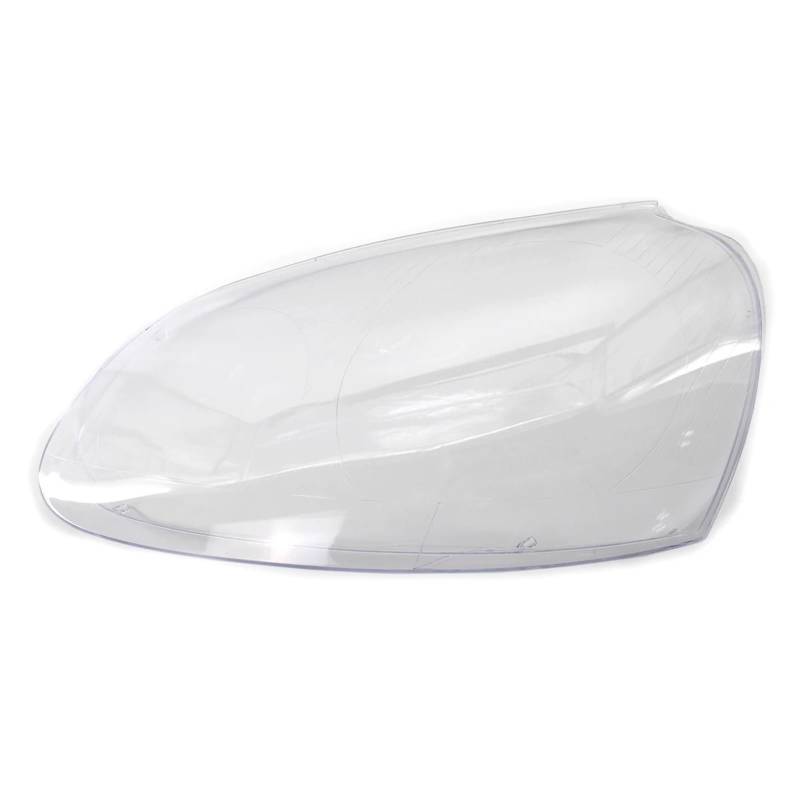 Scheinwerfergehäuse Auto Für VW Für Golf 5 Für MK5 Für Jetta 2005-2009 Auto Transparent Gehäuse Front Scheinwerfer Objektiv Shell Abdeckung Glas Lampcover Lampenschirm Scheinwerfer Abdeckung(Left) von Eejghfwq