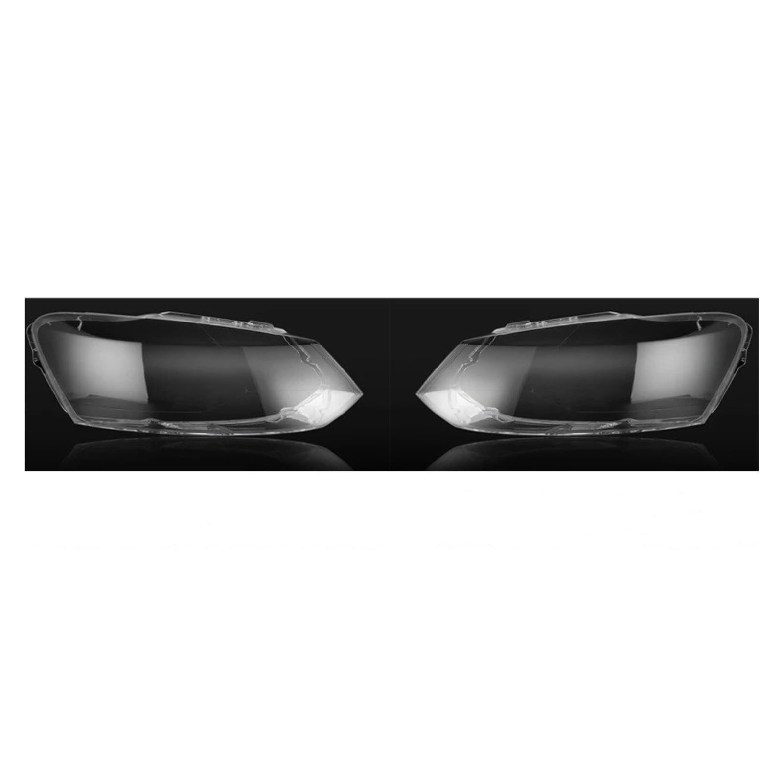 Scheinwerfergehäuse Auto Für VW Für Polo 2011-2013 Auto Front Scheinwerfer Abdeckung Scheinwerfer Transparent Glas Lampenschirm Lampe Shell Objektiv Abdeckung Scheinwerfer Abdeckung(Left and Right) von Eejghfwq