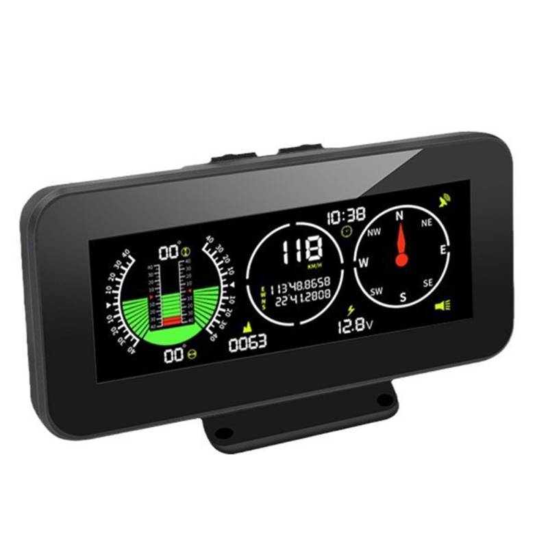 Eeuye M60 Auto Digitalanzeige GPS Smart Neigungsmesser Neigungswinkel Inclinometro Auto HUD Intelligentes Neigungsmessgerät von Eeuye