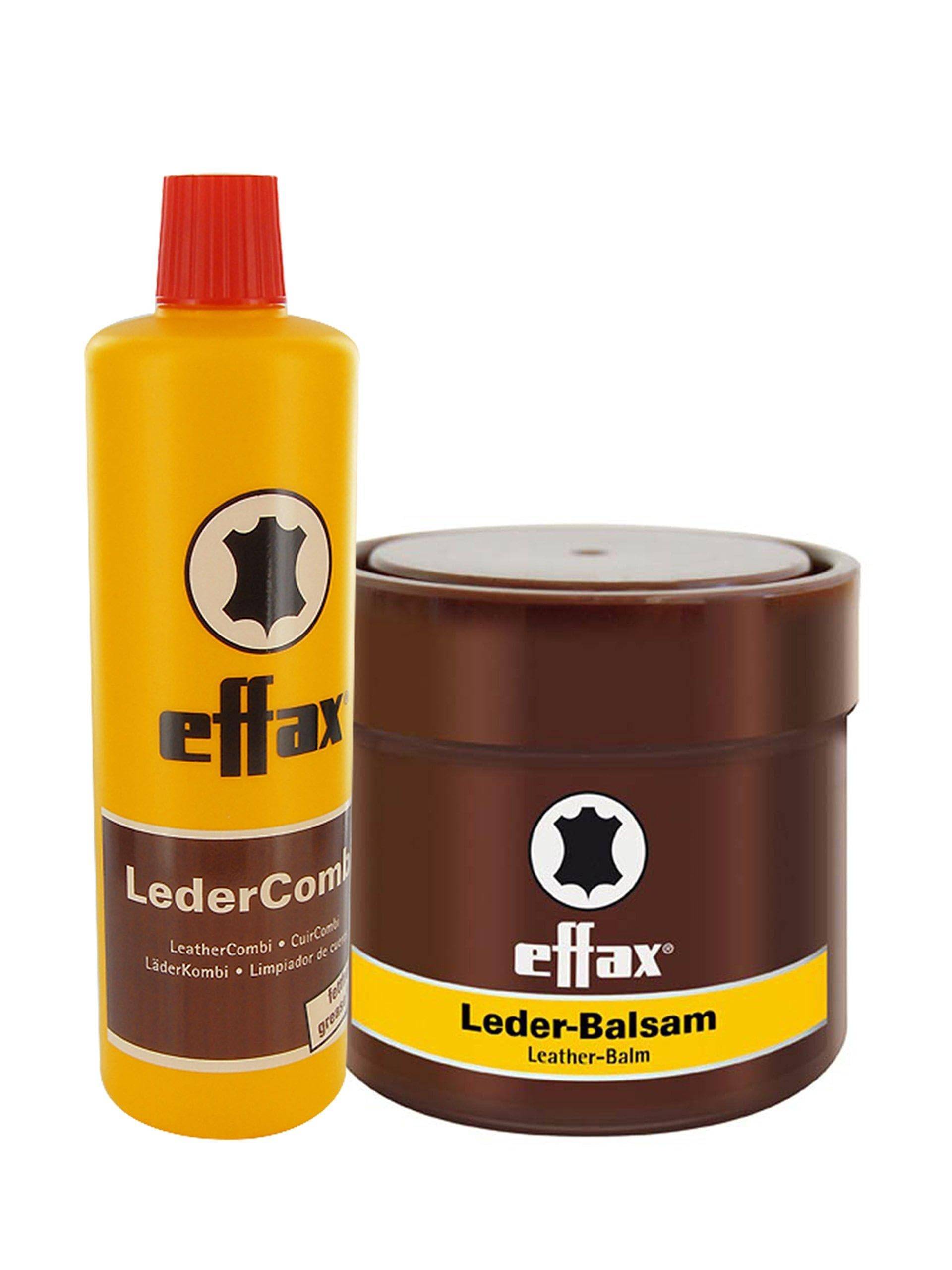 effax Lederbalsam 50ml und effax Leder-Combi 50ml in einem Set. Das perfekte Starterset von Effax