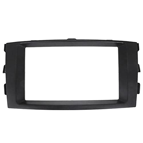 Eighosee 2Din Auto Faszie für 2006-2012 Stereo Faszien Paneel Dash Halter Installation Auto DVD Rahmen Kit In-Dash von Eighosee