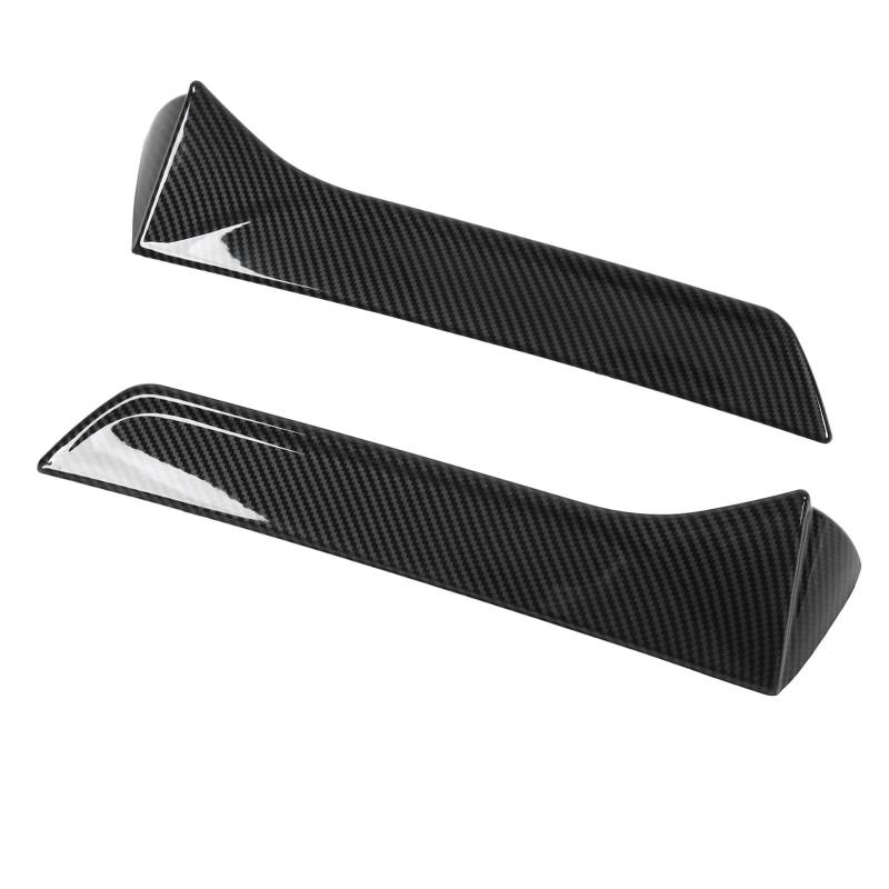 2PCS Auto Heckscheiben-Seitenspoiler, Heckscheibenspoiler Zierrahmen Heckscheiben Seitenteiler Flügel Außenverkleidung Links Rechts Dekorations Zubehör für SEAT 5F Mk3 von Ejoyous