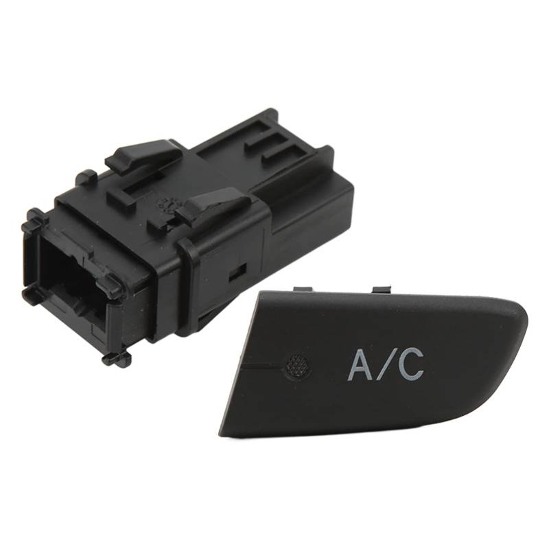 A/C System Druckknopfschalter, 6554KX Auto Klimaanlage Schalter AC Schalter Druckknopf für Citroen C1 2005-2014 107 2005-2014 Aygo Mk1 von Ejoyous