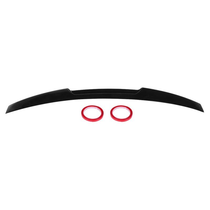 Auto Heckspoiler Spoiler Wing Performance Heck Spoiler Glänzend Schwarz Für M4 Style Glossy Black High Kick Kofferraumdeckel Spoiler Fit für 3 Serie F30/M3 F80 2013-2019 von Ejoyous