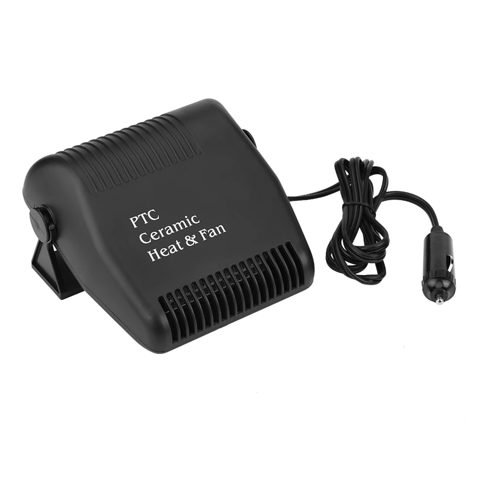 Auto Heizung, Auto Heizlüfter 12V Defroster Windschutzscheibe Elektrische Heizung Standheizung 2 in 1 Car Heater USB Scheibenabtauung 180-Grad-Rotation Geräuscharm für LKWs 150W von Ejoyous