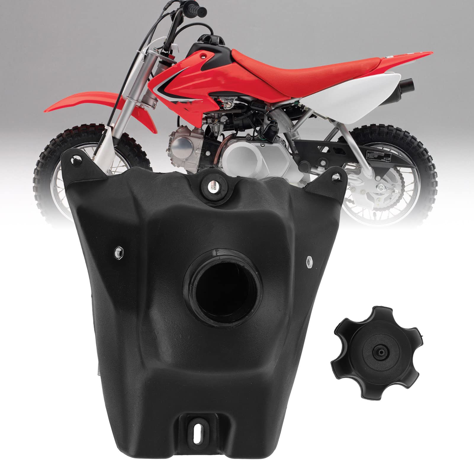 Ejoyous Benzintank, Kraftstofftank Benzin Tank mit Deckel Ersatz für XR50 CRF50 SR70 SR70B SR70c SR110 von Ejoyous