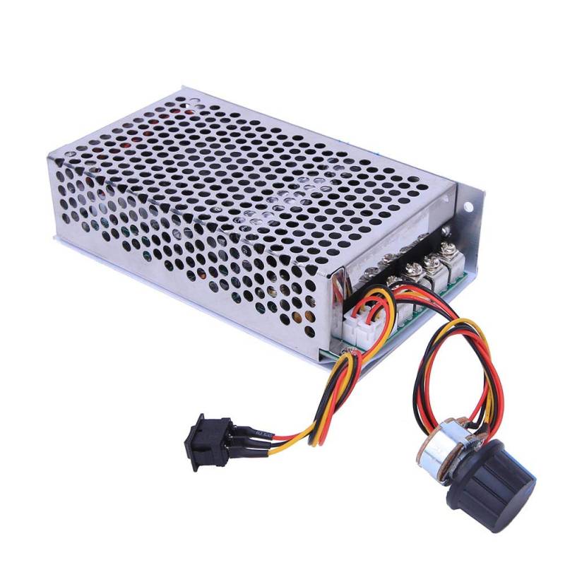 DC Motor Drehzahlregle, DC10V-50V 100A motor PWM Controller Motorsteuerung Regler Spannungsregler, für Kühlgebläsemotor Autoklimaanlage Motorabgasgebläse von Ejoyous