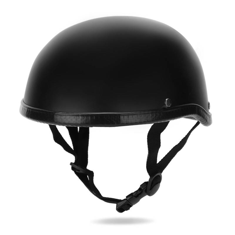 Motorrad-Helm, Halbschale Jet-Helm Roller-Helm Scooter-Helm Bobber Mofa-Helm Motorradhelm Cruiser Chopper Moped Retro Harley Halbhelm Herren Damen(M) von Ejoyous