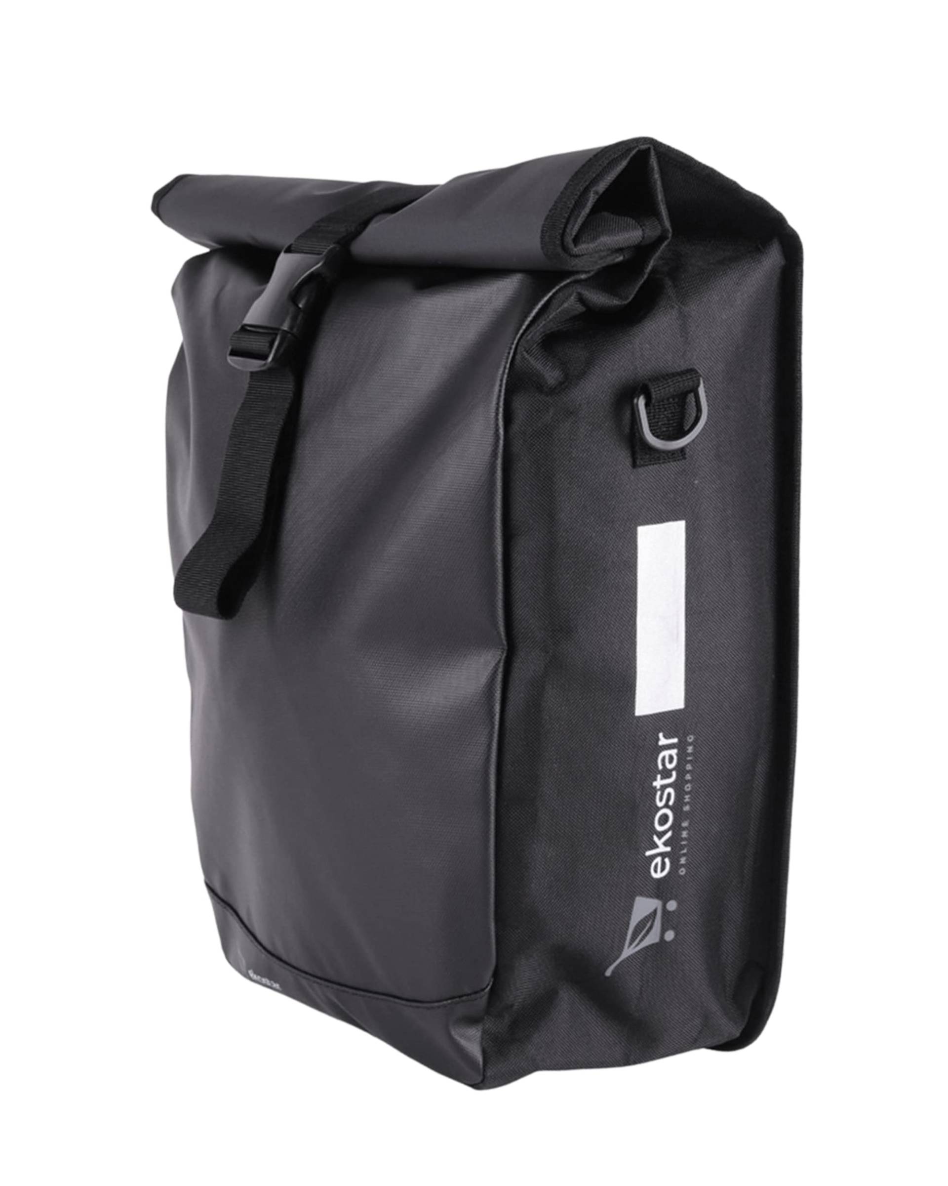 Ekostar 2 in 1 Fahrradtasche - Schultertasche - Wasserbeständig - 19 Liter - Schwarz von Ekostar online shopping