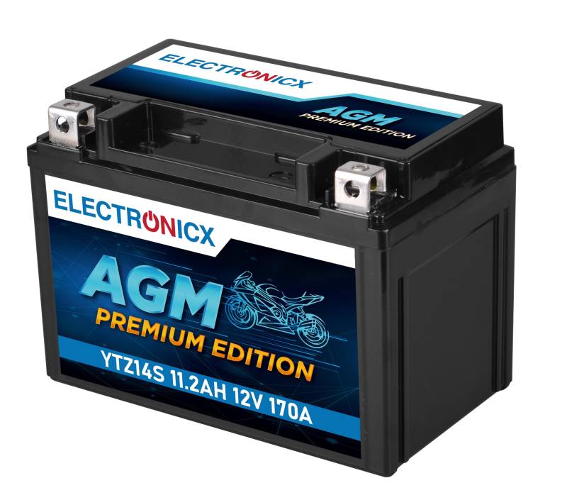 AGM backup battery - 11,5Ah 12V YTZ14S von Electronicx