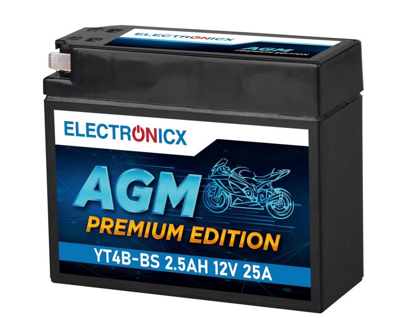 AGM backup battery - 2,5Ah 12V YT4B-BS von Electronicx