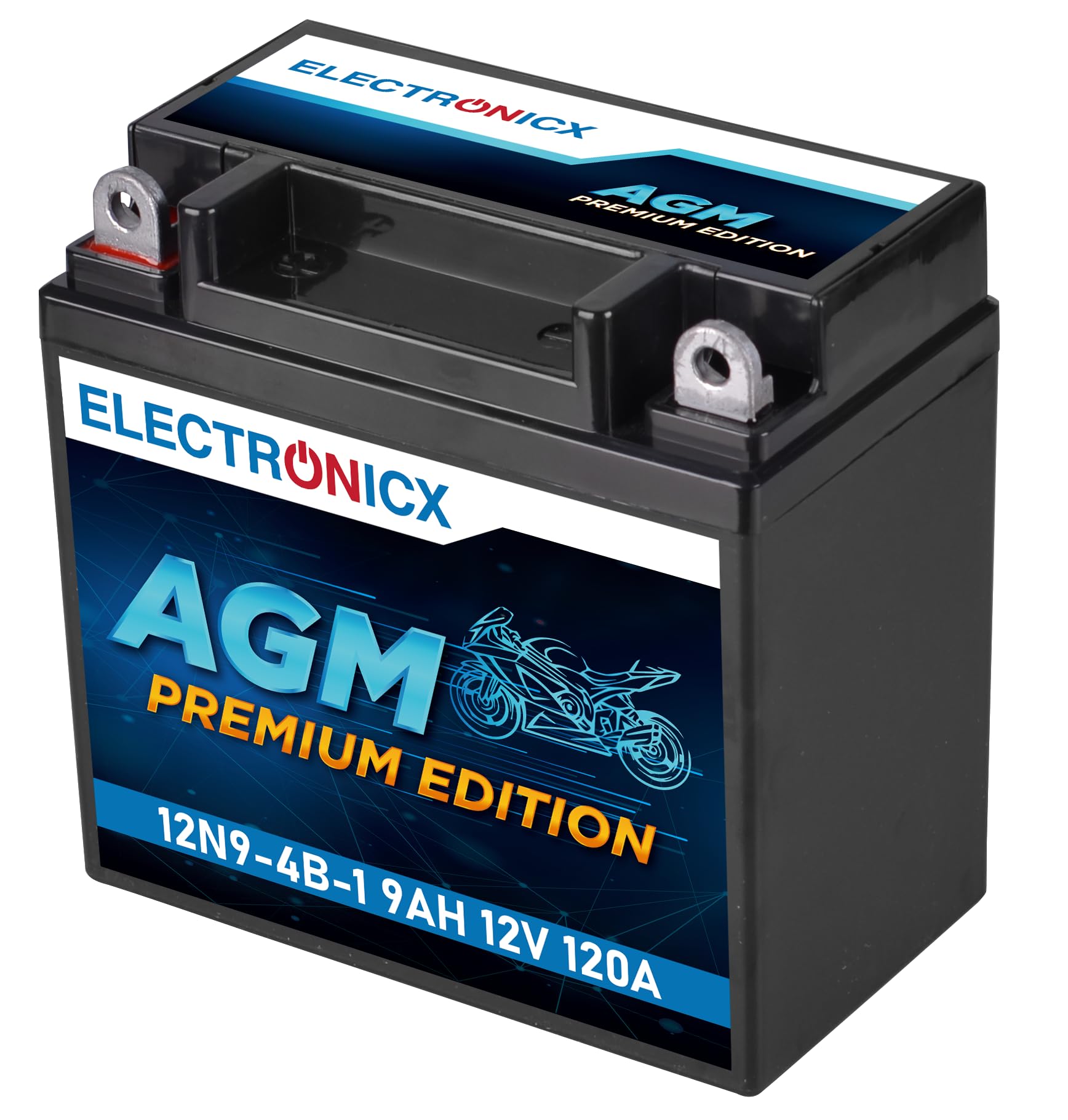 AGM backup battery - 9Ah 12V 12N9-4B-1 von Electronicx