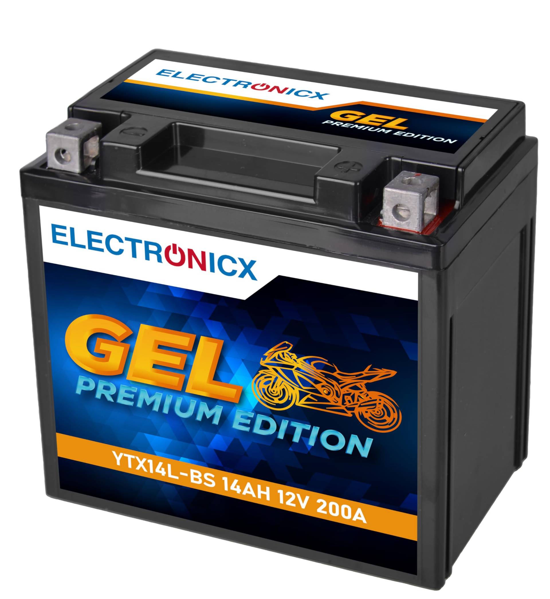 GEL backup battery - 14Ah 12V YTX14L-BS von Electronicx