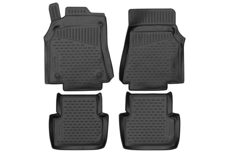 ELEMENT Gummimatten Set für Mercedes-Benz A-klasse (W169) 2004-2008, Schrägheck, 5 Türen | 100% passgenaue Auto Fußmatten, robuste Universal Fußmatte Auto, Gummimatten Auto, Auto Fussmatten Gummi von Element